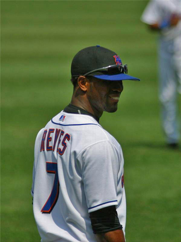 Jose Reyes 2012 Action Photo 8 x 10in