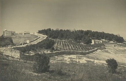 Hebrew university campus, 1930s