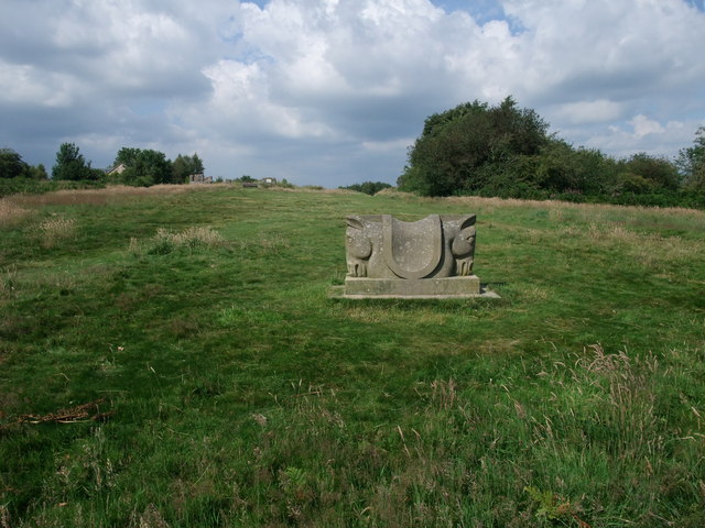 Old Racecourse and the 'Janus Horse', Oswestry - geograph.org.uk - 903848
