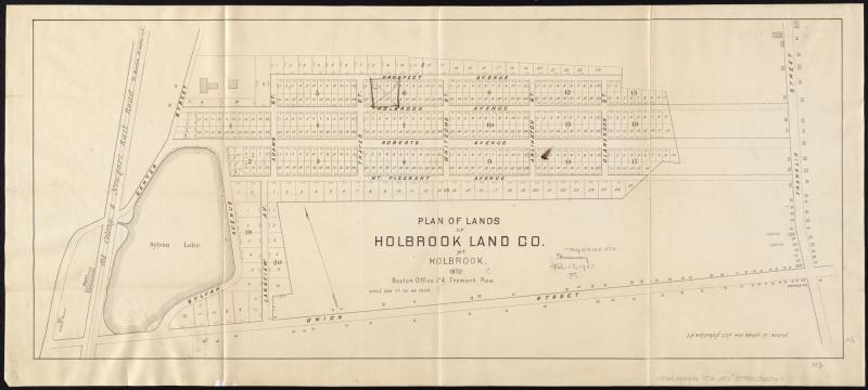 File:Plan of lands of Holbrook Land Co. at Holbrook 1872 (9472566595).jpg