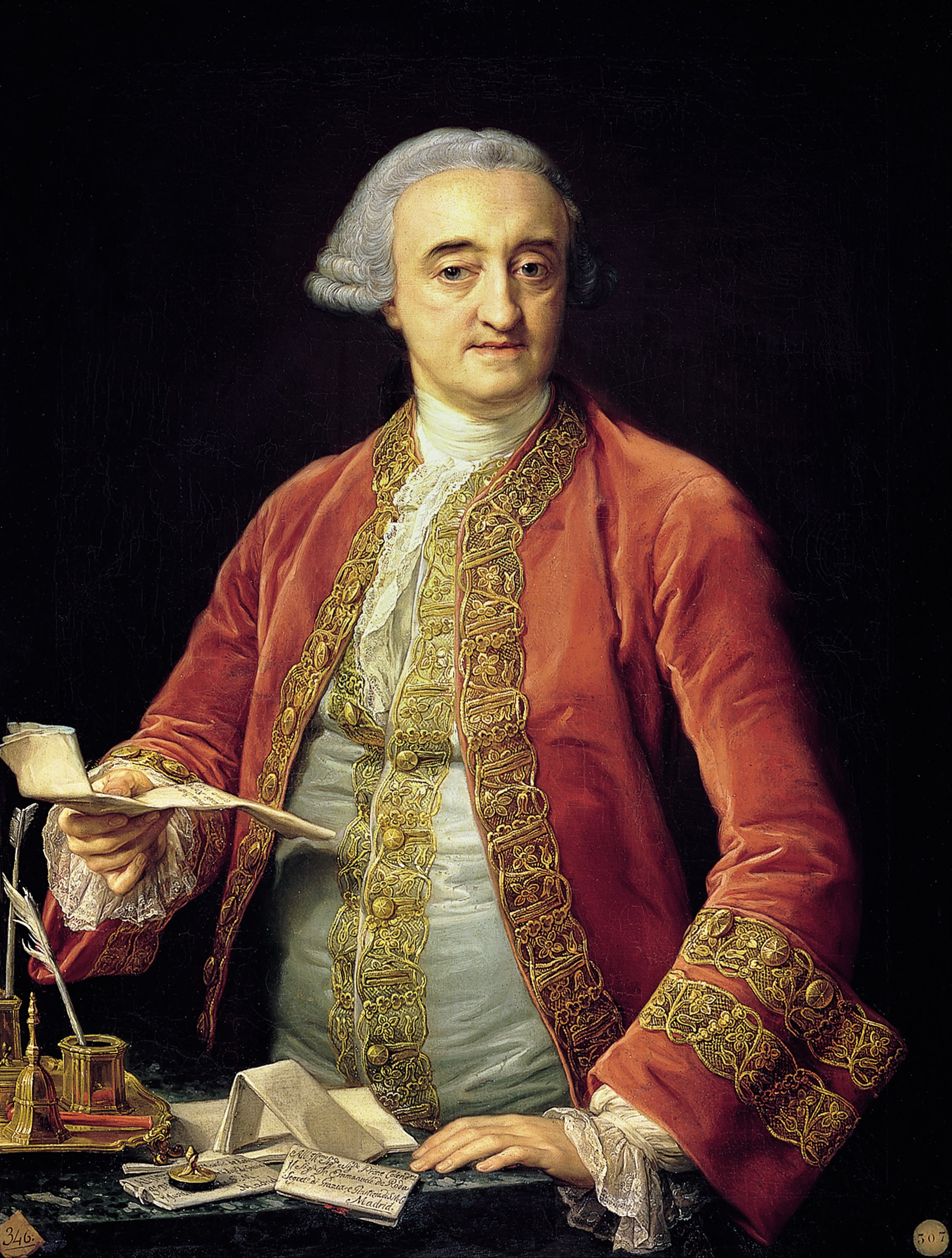 Portrait of Manuel de Roda by [[Pompeo Batoni