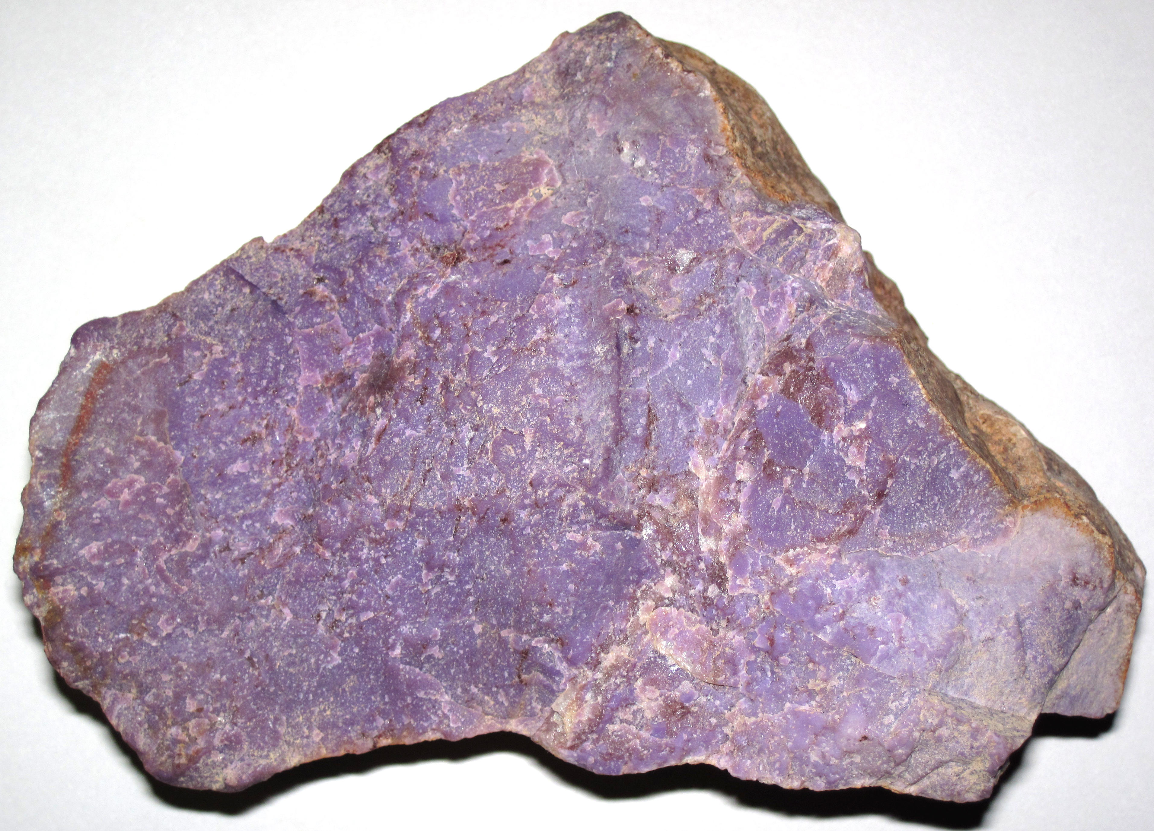 purple mineral rocks