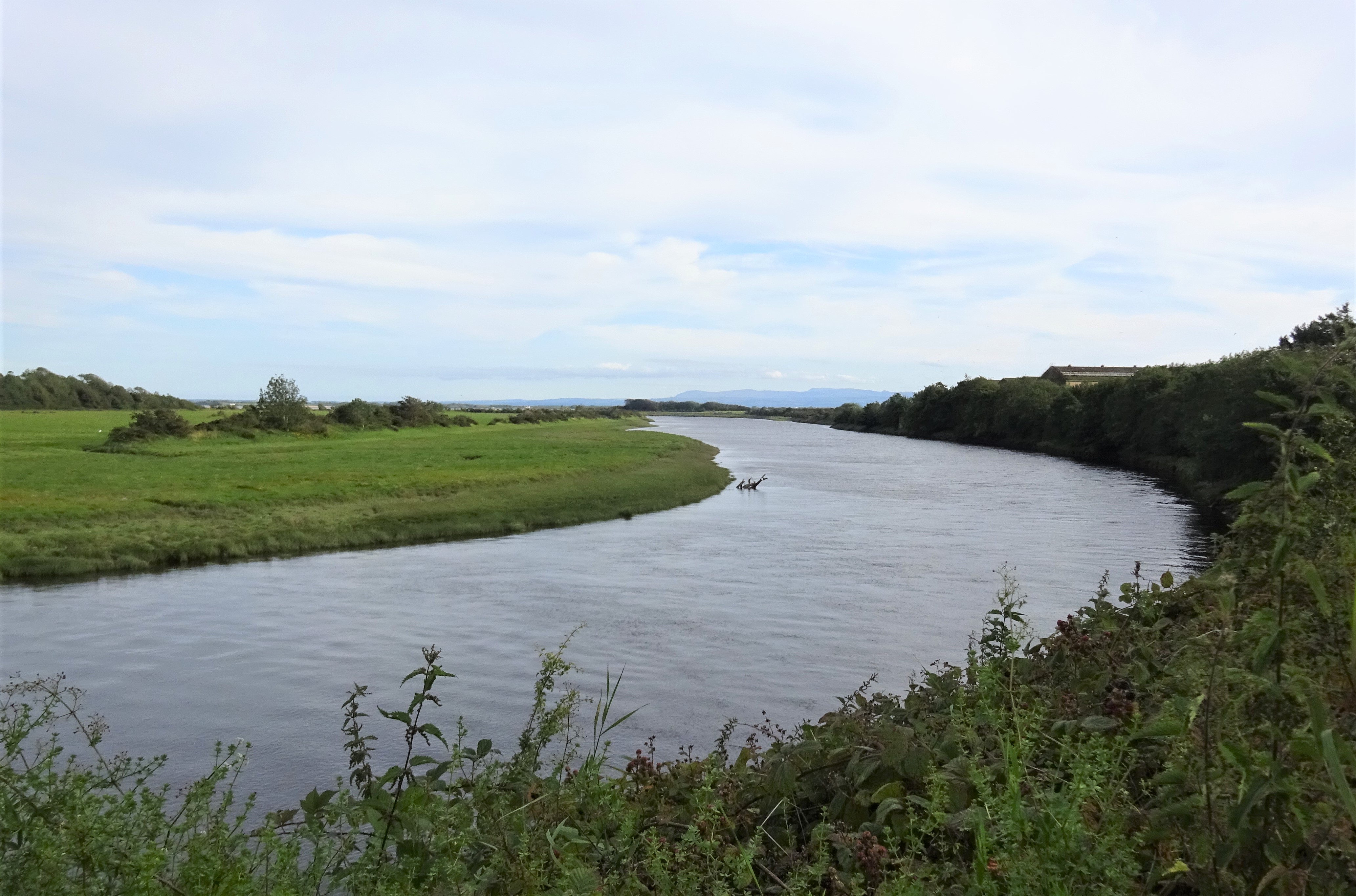 Фруктовая река. Аннан (река). Annan, Dumfries and Galloway.