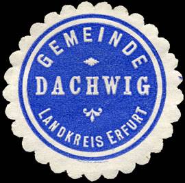 File:Siegelmarke Gemeinde Dachwig - Landkreis Erfurt W0226415.jpg