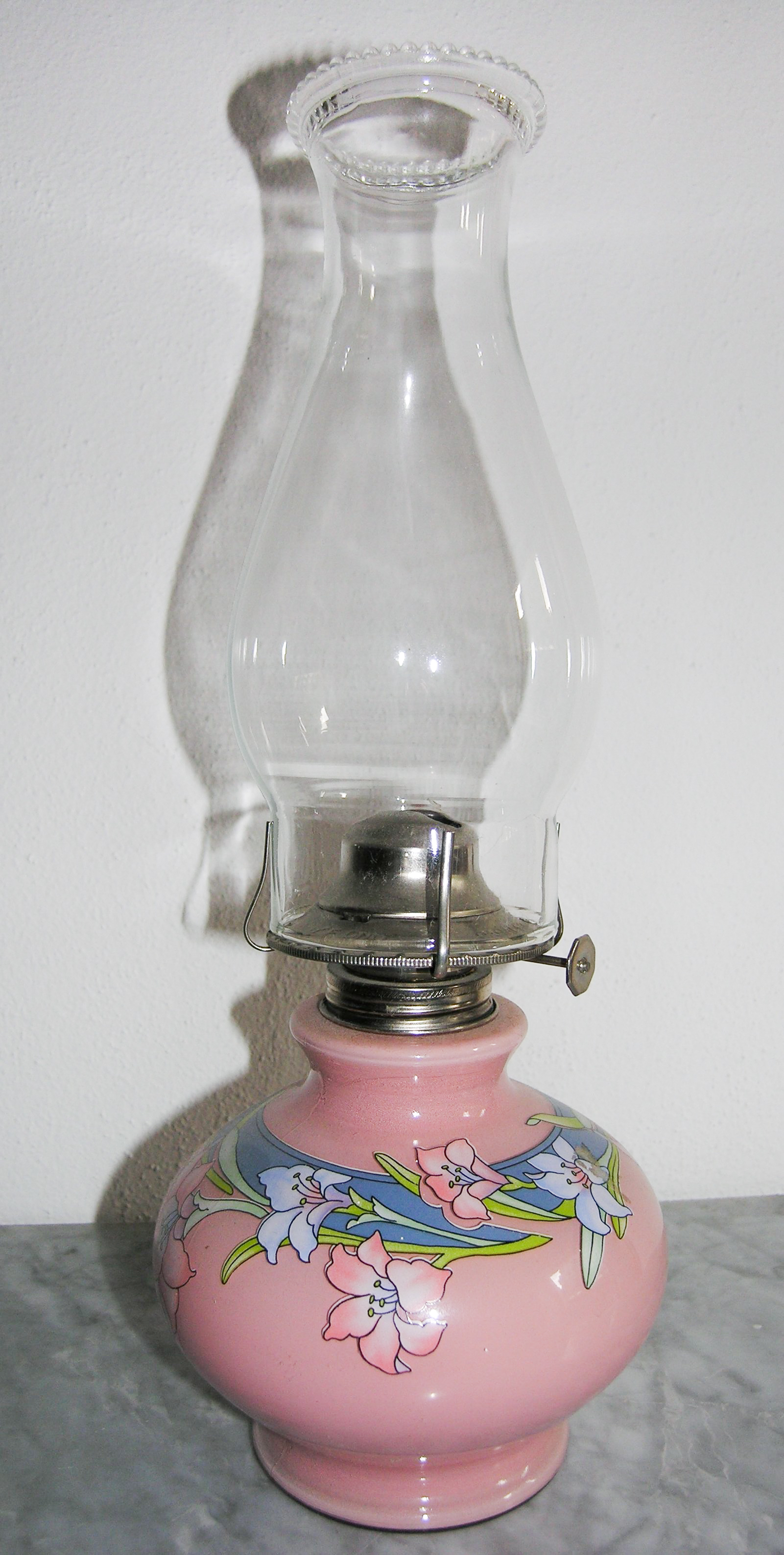 2 Aladdin Oil Lamp Collars    VTG NOS 