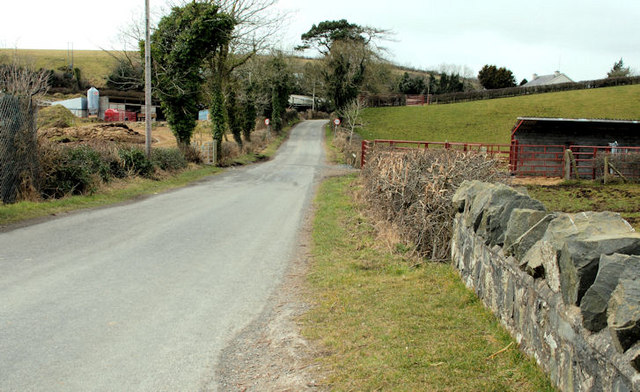 File:The proposed Ballynahinch bypass (4) - geograph.org.uk - 1751011.jpg