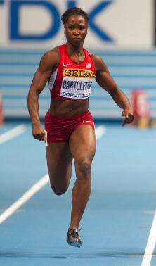 Tianna Bartoletta vuonna 2014