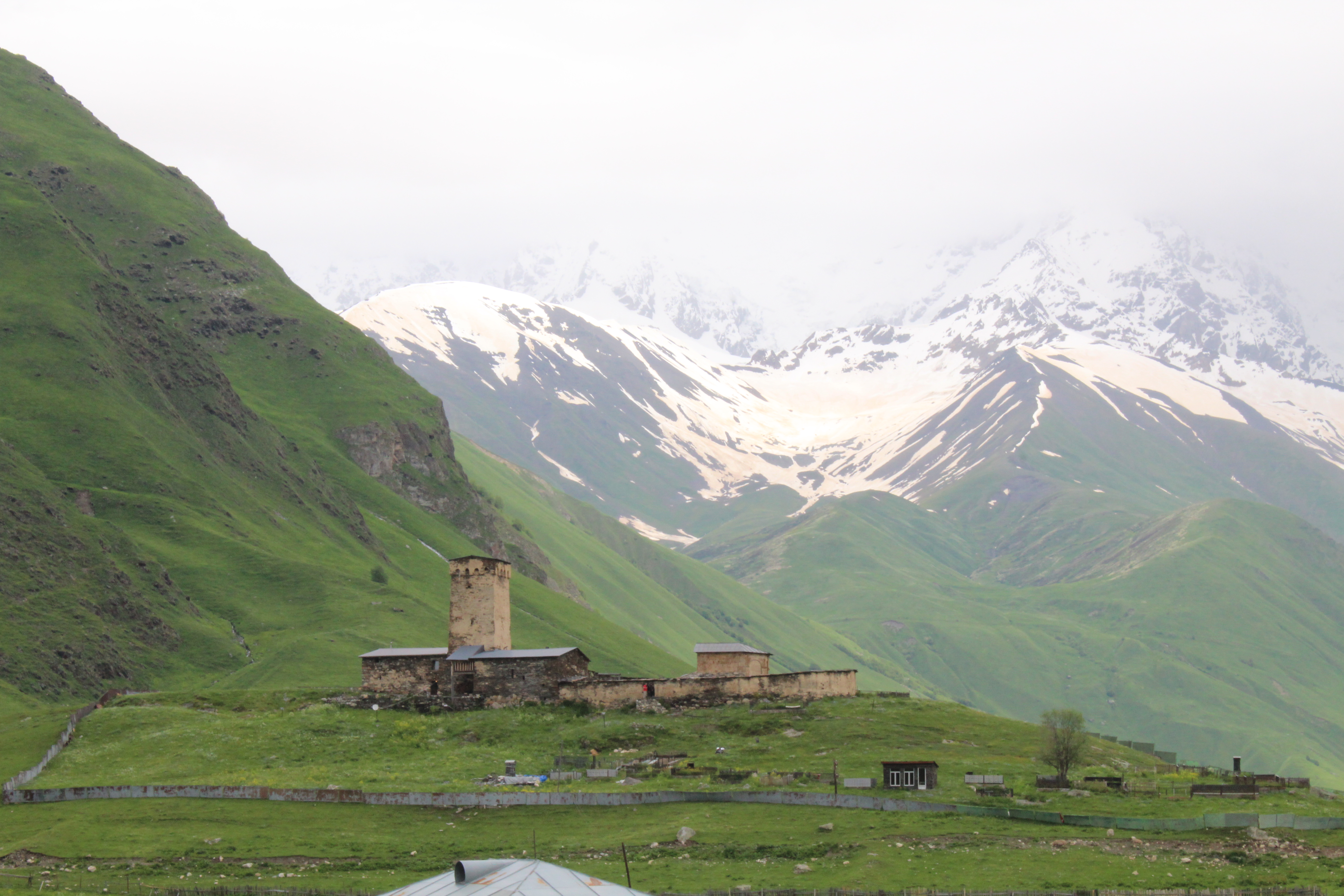 Село Ушгули Сванетия