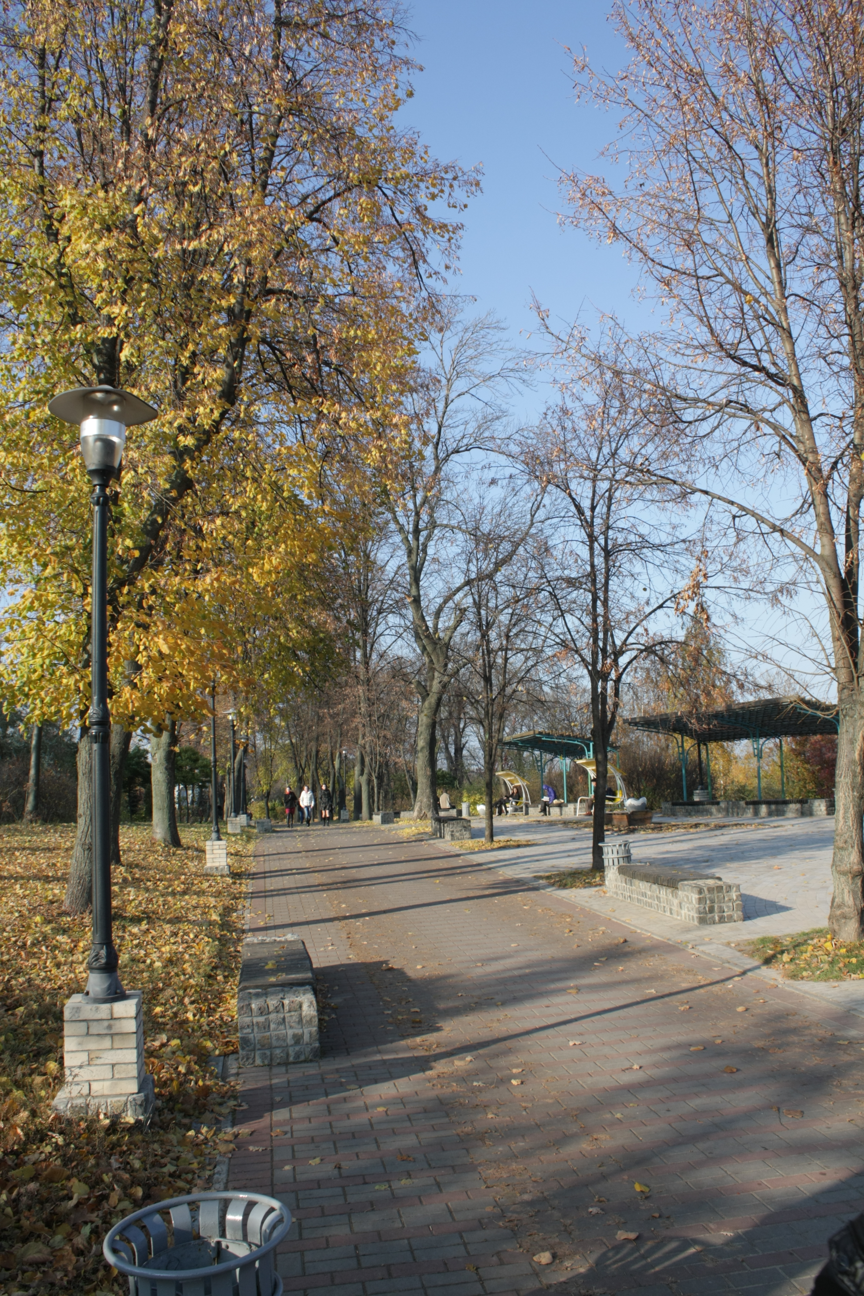 Водопроводная аллея. Парк и Аскольдова могила в городе Киев фото.