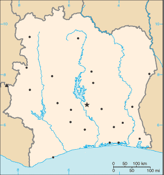Gjeografia E Bregut Të Fildishtë