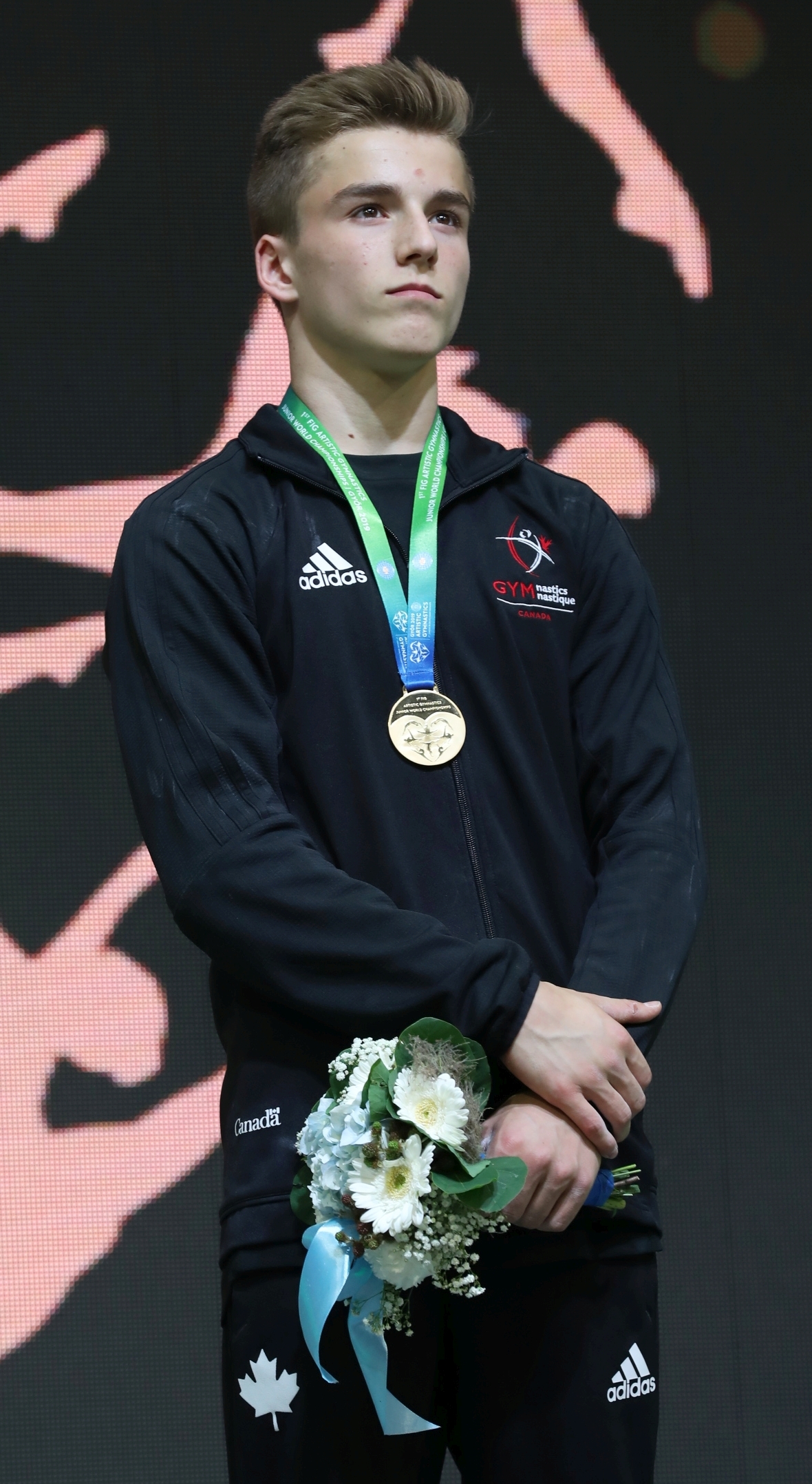 Félix Dolci champion du monde junior aux anneaux