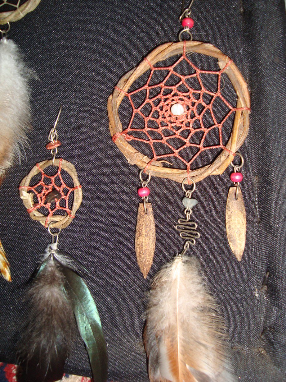 Capteur de rêves attrape rêve dreamcatcher Amérindien - Escale