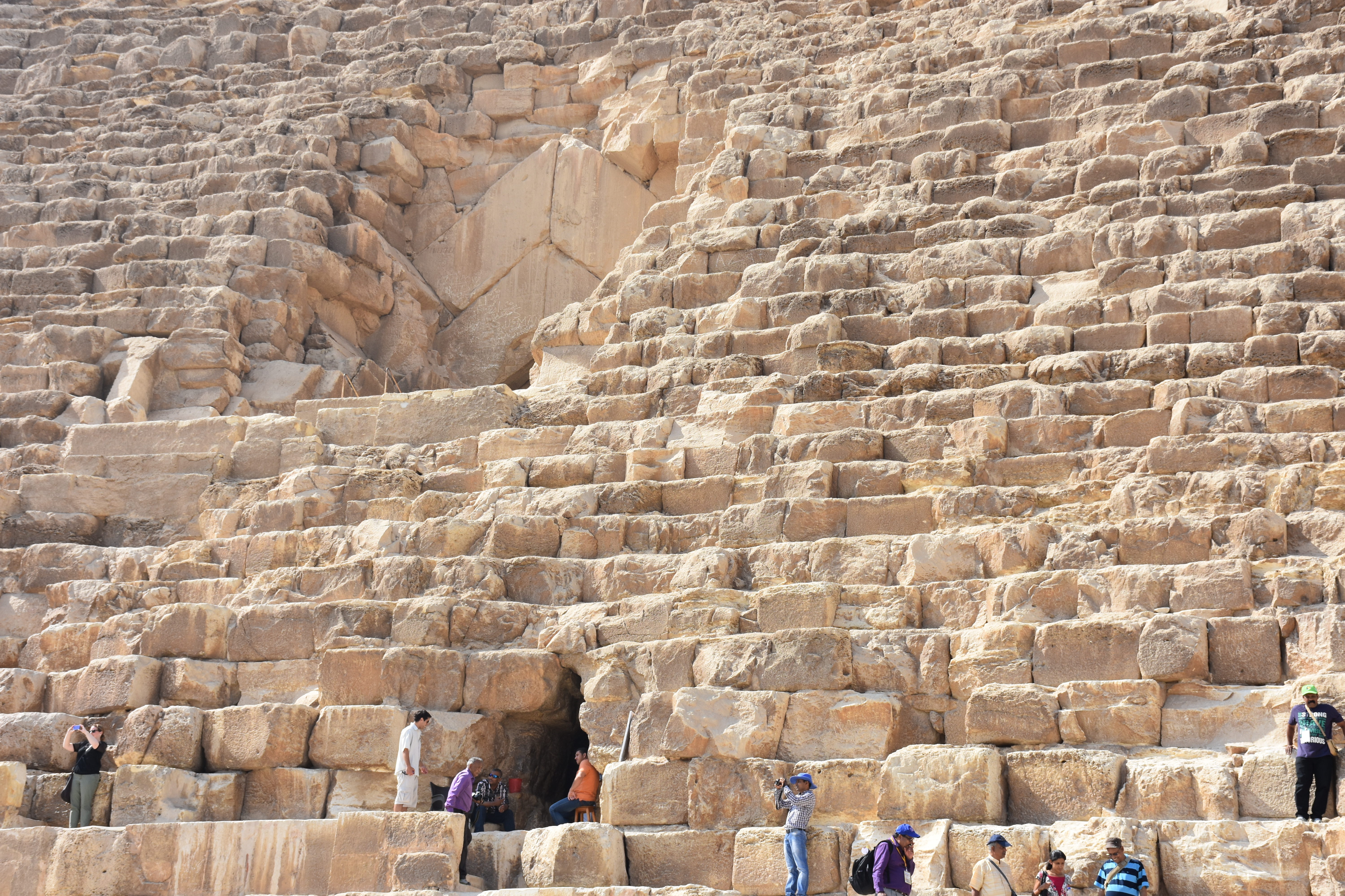 Пирамиды Гизы внутри