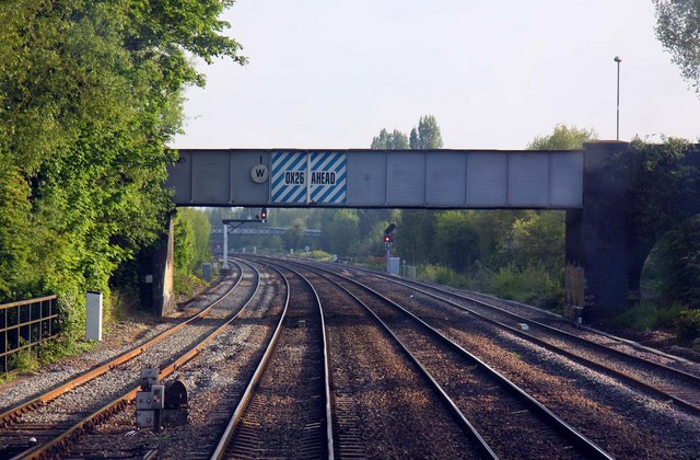 File:Bridge over the railway at Walton Well Road - geograph.org.uk - 1321867.jpg