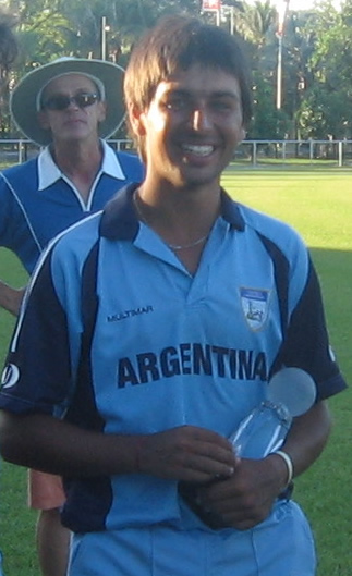 Argentina Captain Estaban MacDermott was named Player of the Tournament