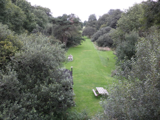 File:Former railway trackbed, near Wortha Mill - geograph.org.uk - 1476641.jpg