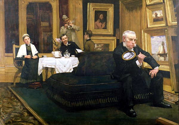 File:Henry Herbert La Thangue - The Connoisseur 1887.jpg