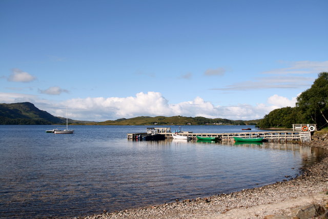 File:Jetty on Loch Morar - geograph.org.uk - 511532.jpg