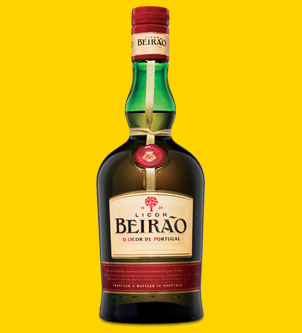 Licor Beirão, a traditional Portuguese spice liqueur.