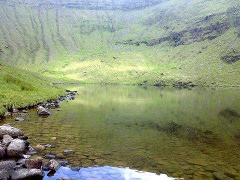 Lough Curra Galtymore, Galty Mountains