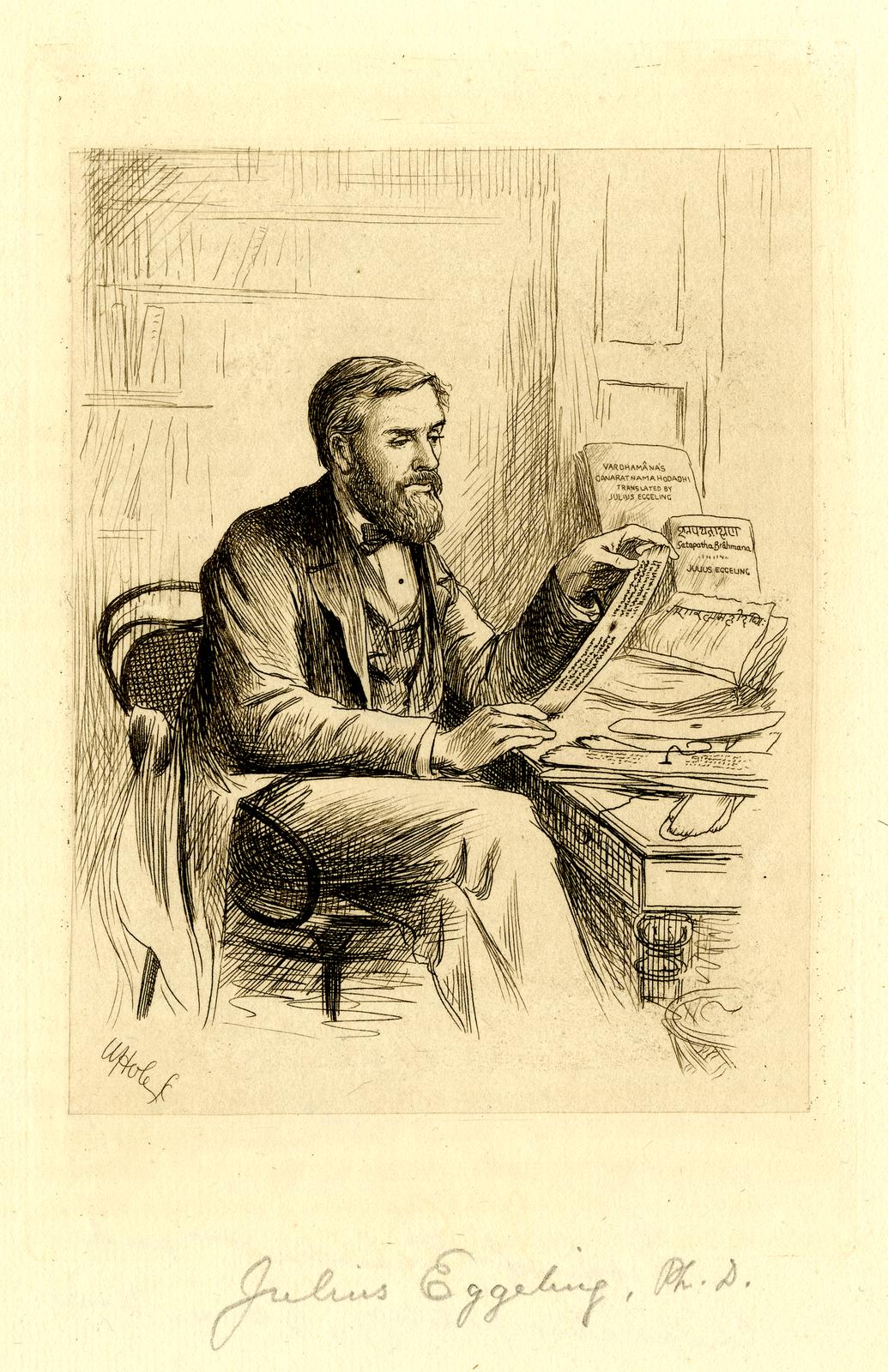 Sketch of Eggeling, scanned from an unnamed book