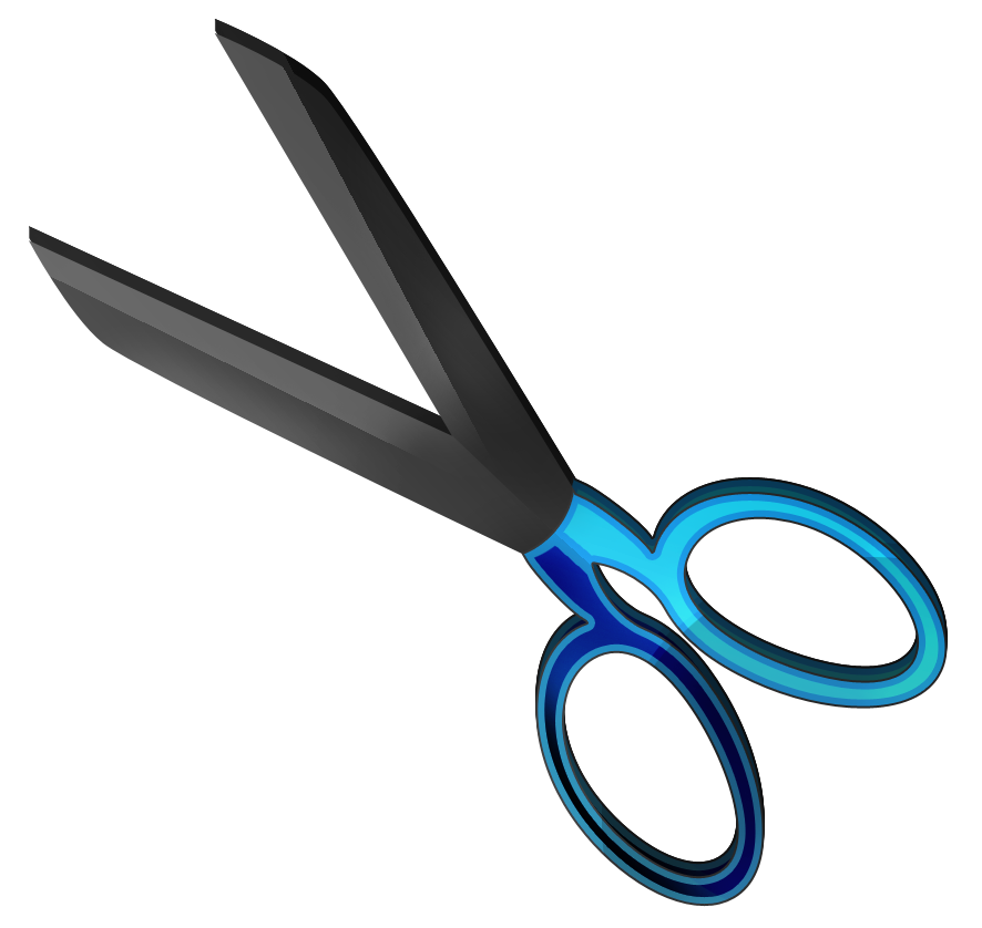 Blue Scissors