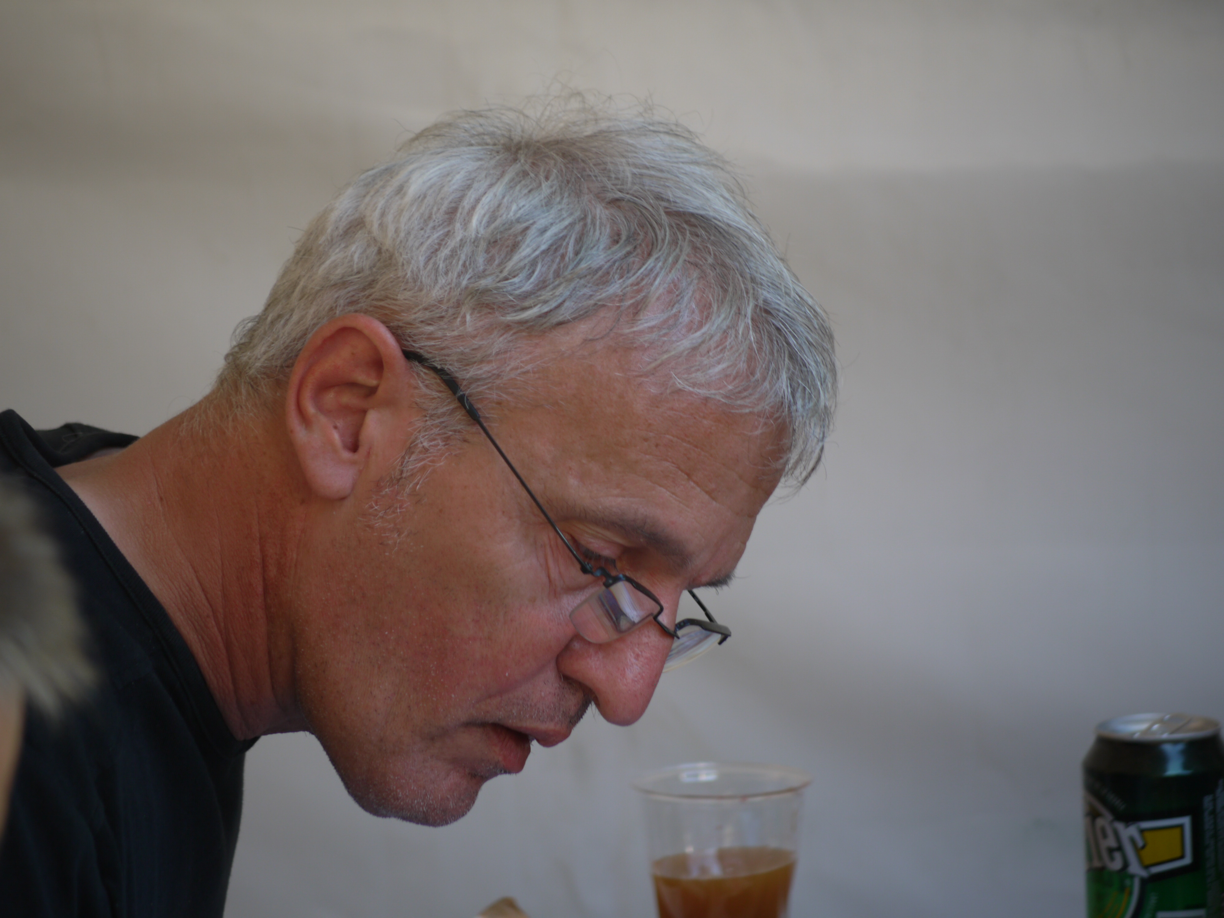 Jean Pierre Gibrat<br/> at 2009 edition of the Comic Strip Festival of Sollies Ville in France.