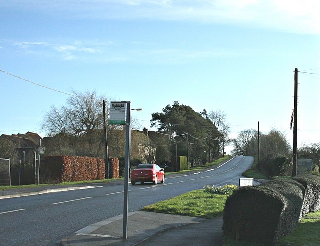 File:The A365 out of Atworth - geograph.org.uk - 678239.jpg