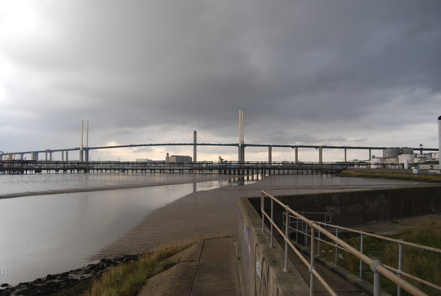 File:The Dartford Crossing (QE II Bridge) - geograph.org.uk - 1594261.jpg