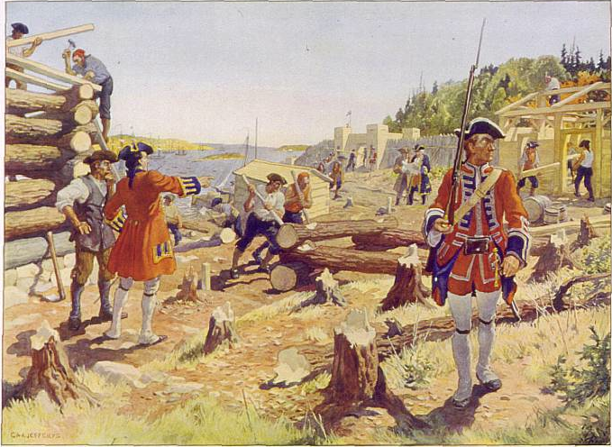 File:The founding of Halifax, 1749. by Charles W. Jefferys.png