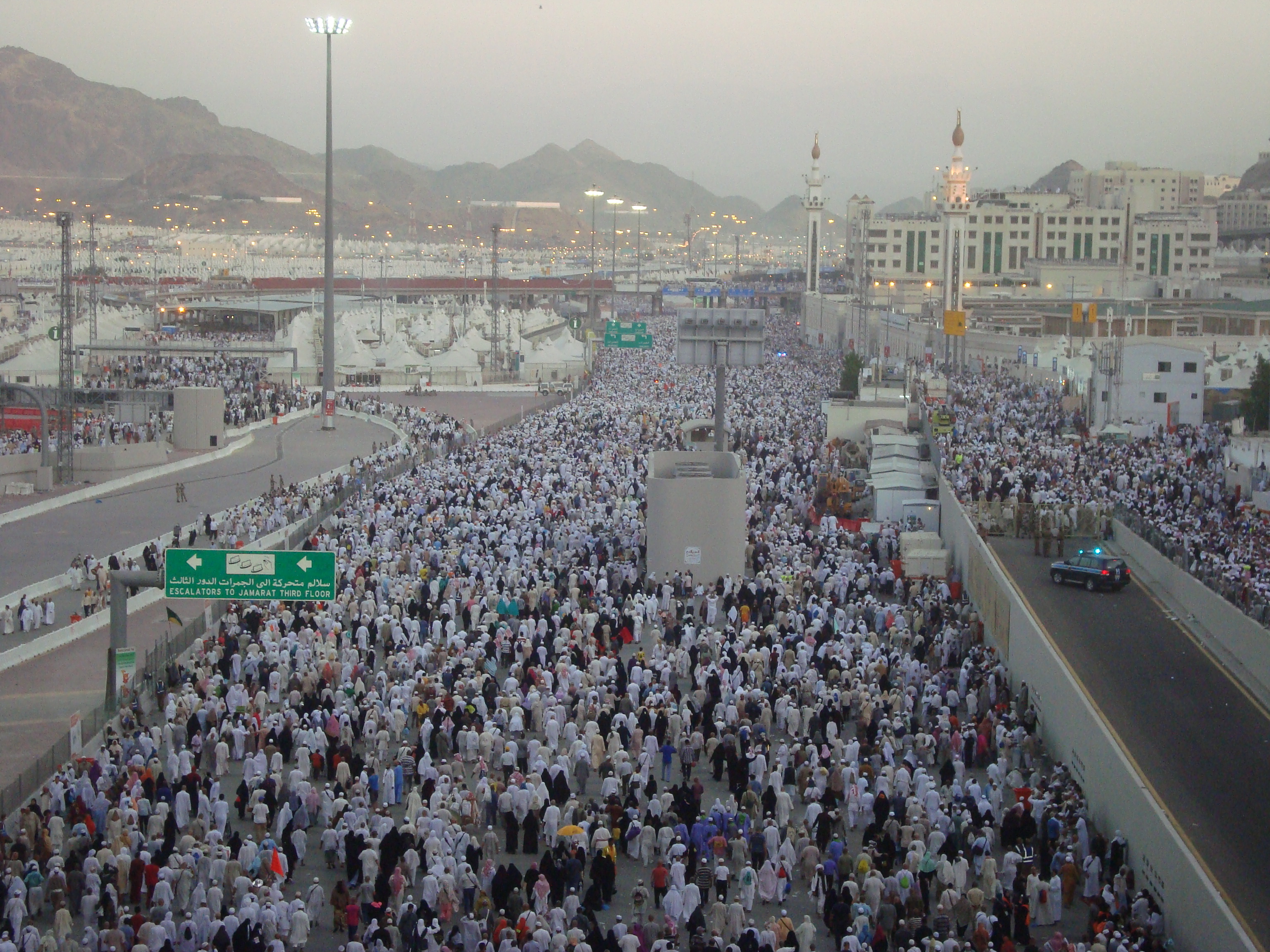 At least 1,100 people are killed and another 934 wounded after a stampede during the Hajj in Saudi Arabia.
