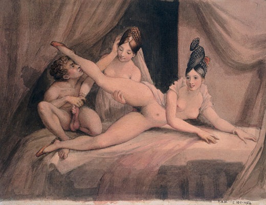 File:Theodore Von Holst, Erotic Scene with a Man and Two Women c.1822–30.jpg