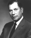 An official portrait of Gates during his tenure as Secretary of Defense Thomas Gates official DoD photo.jpg
