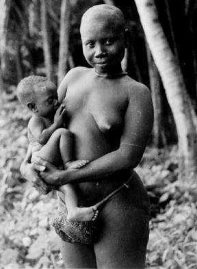 പ്രമാണം:A young Onge mother with her baby.jpg