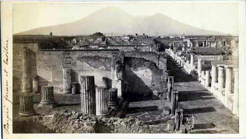 File:Amodio, Michele (attivo ca. 1850-1890) - Pompei - Forum et basilica.jpg