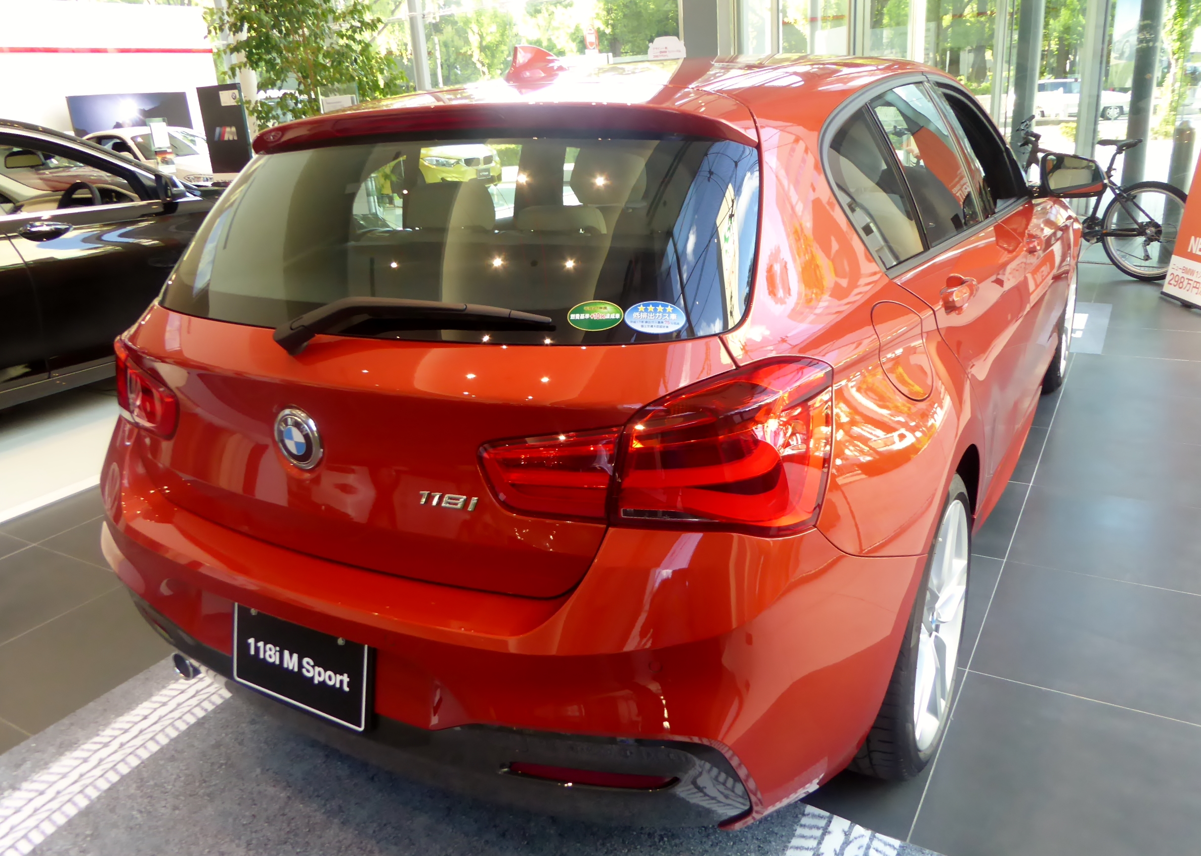 File Bmw 118i M Sport F20 Rear Jpg Wikimedia Commons