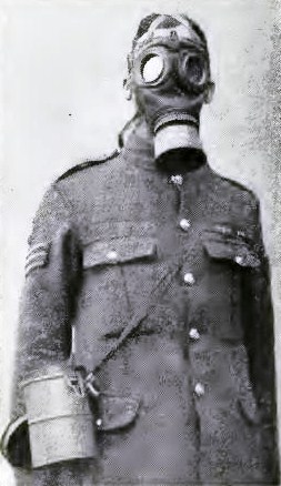 File:British soldier in a German respirator.jpg
