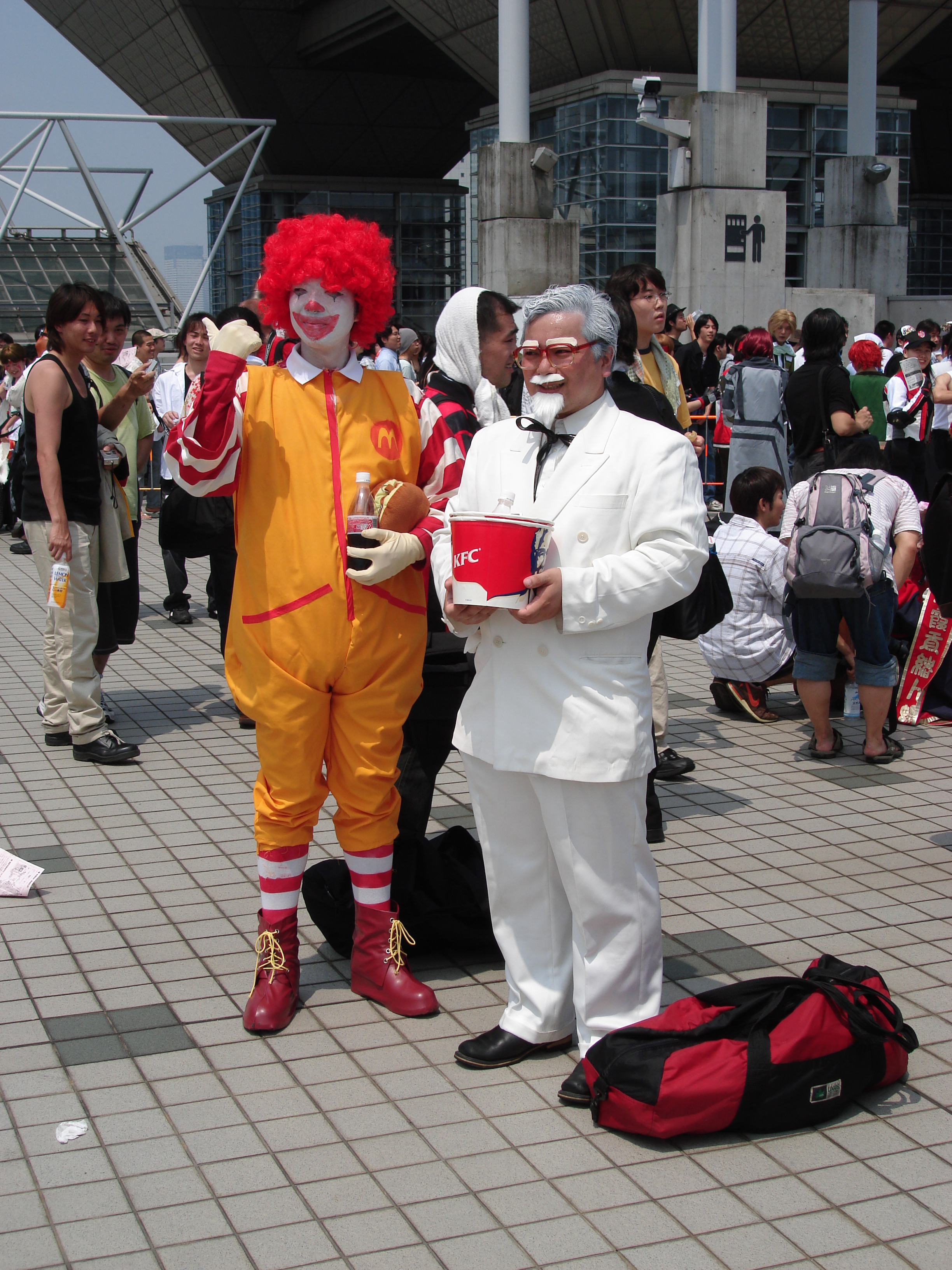 Mcdonalds cosplay