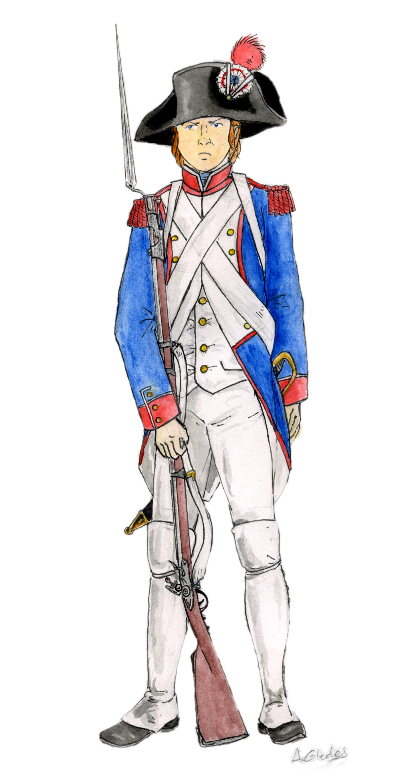 Революционная армия Франции 1791