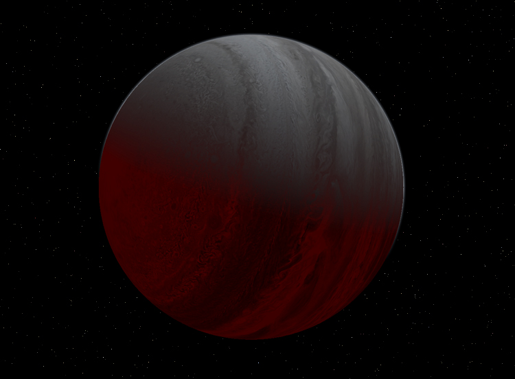 red gas giant