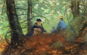 File:Henri - two-girls-in-the-woods.jpg