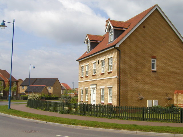 File:Housing at Jeavons Lane, Great Cambourne - geograph.org.uk - 2098106.jpg