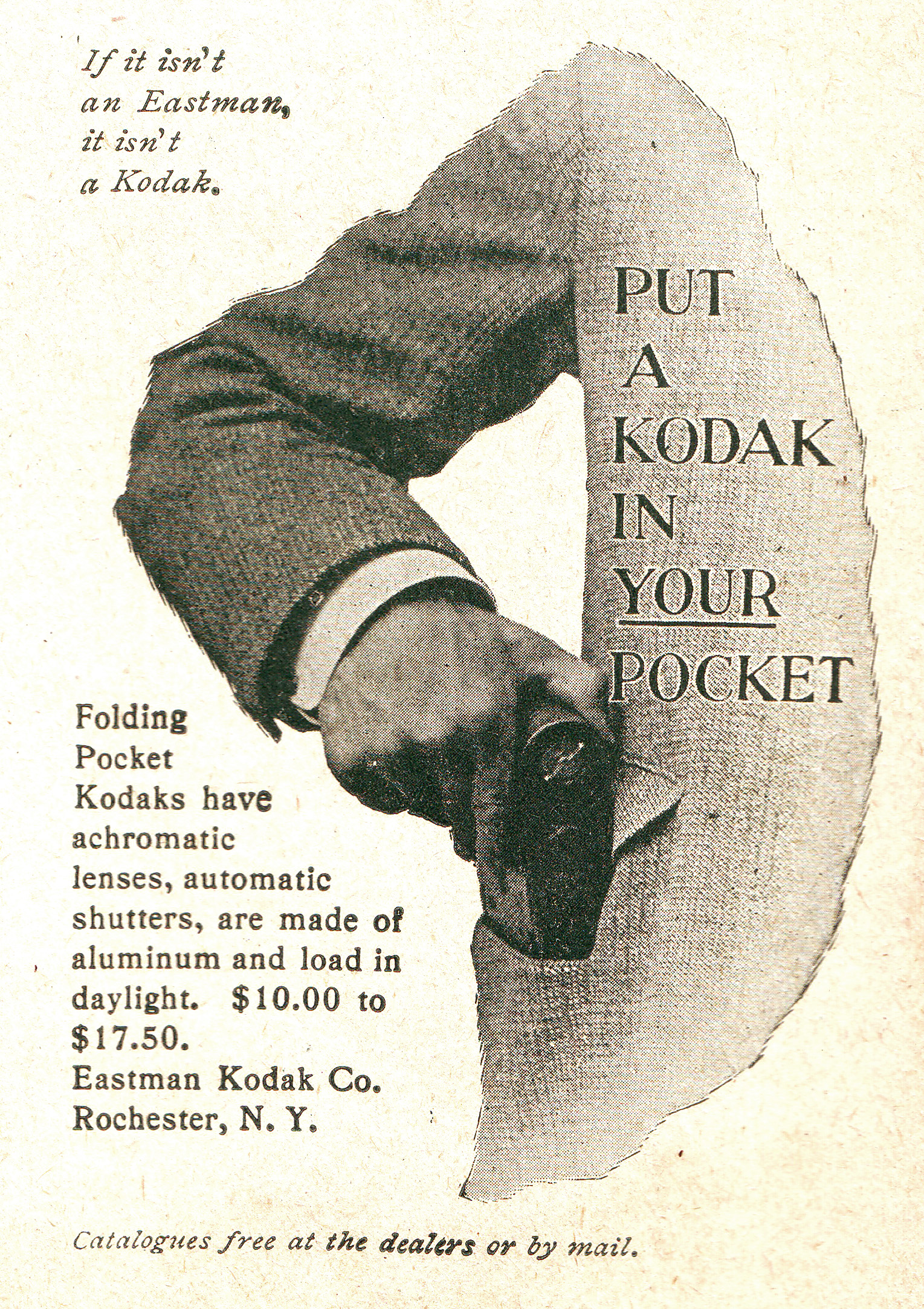 pocket kodak camera history