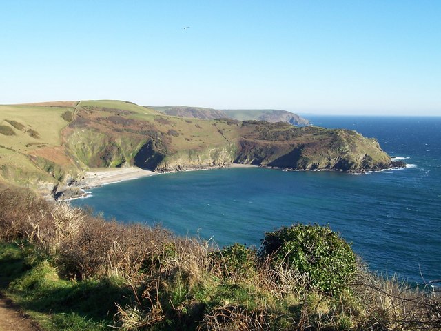 File:Lantic Bay on a sunny winter morning - geograph.org.uk - 1440413.jpg