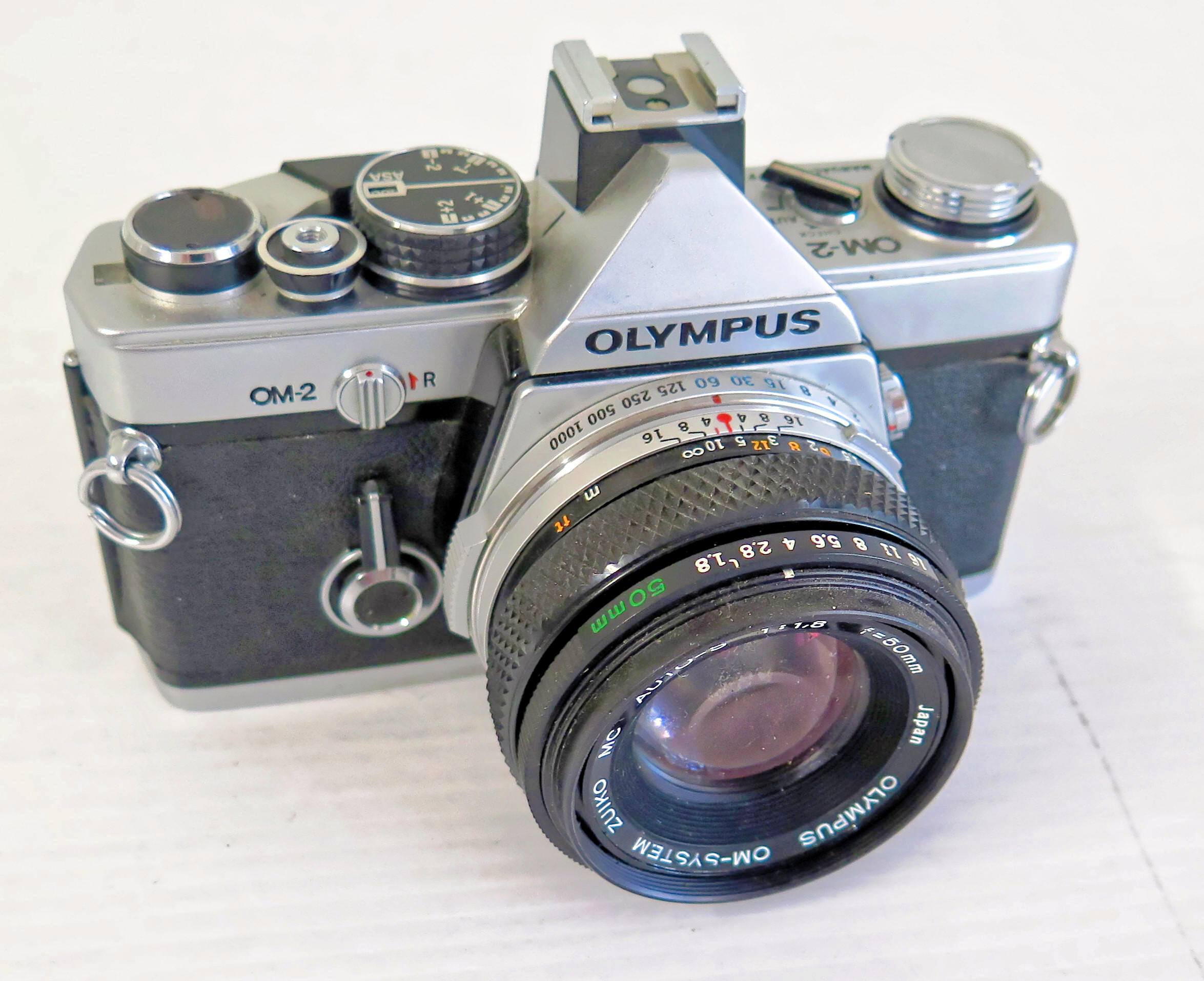 オリンパス OM-2 SPOT PROGRAM 完動品 フィルムカメラ