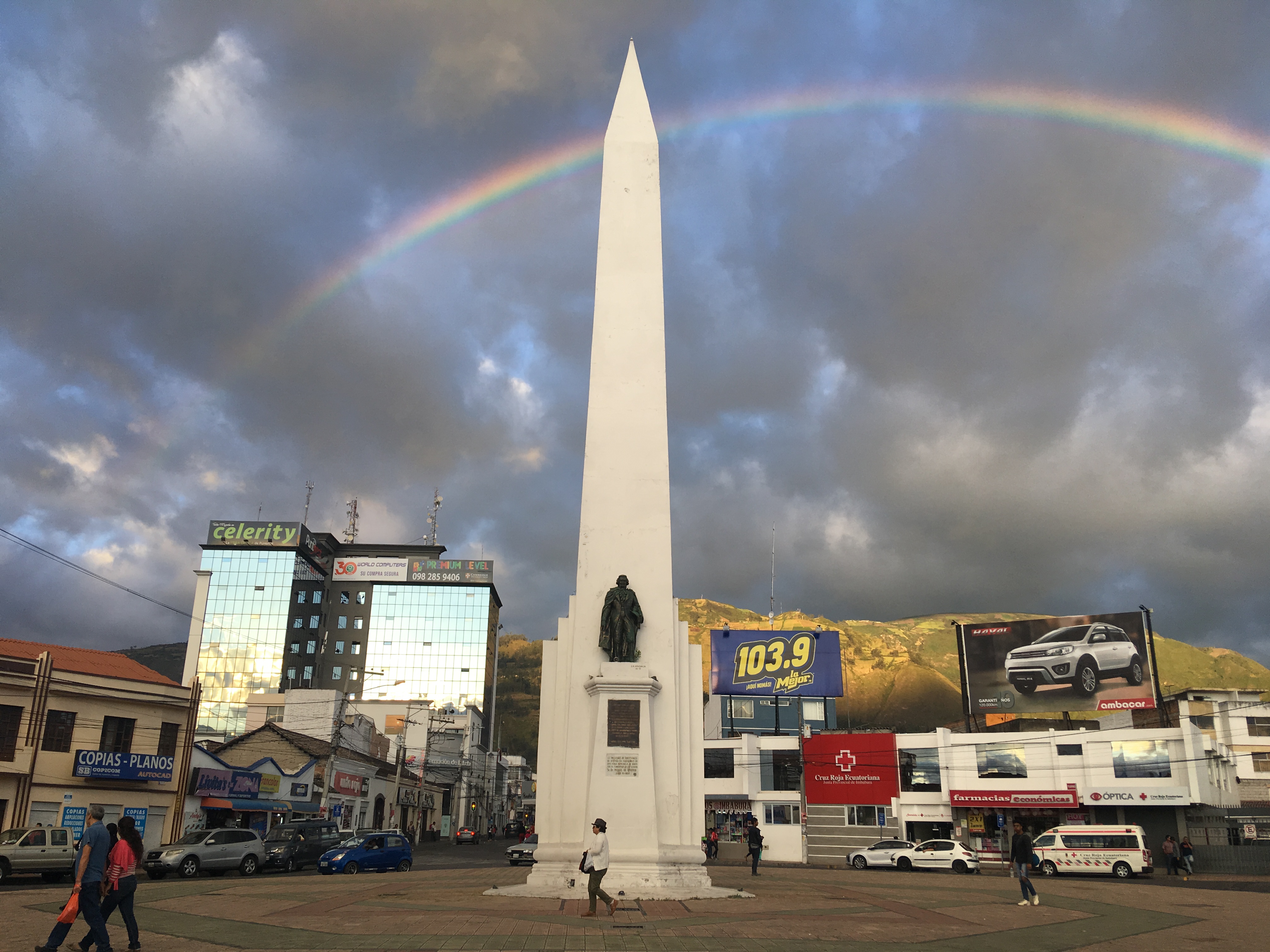 File Obelisco De Ibarra Arcoiris 2019 Jpg Wikimedia Commons