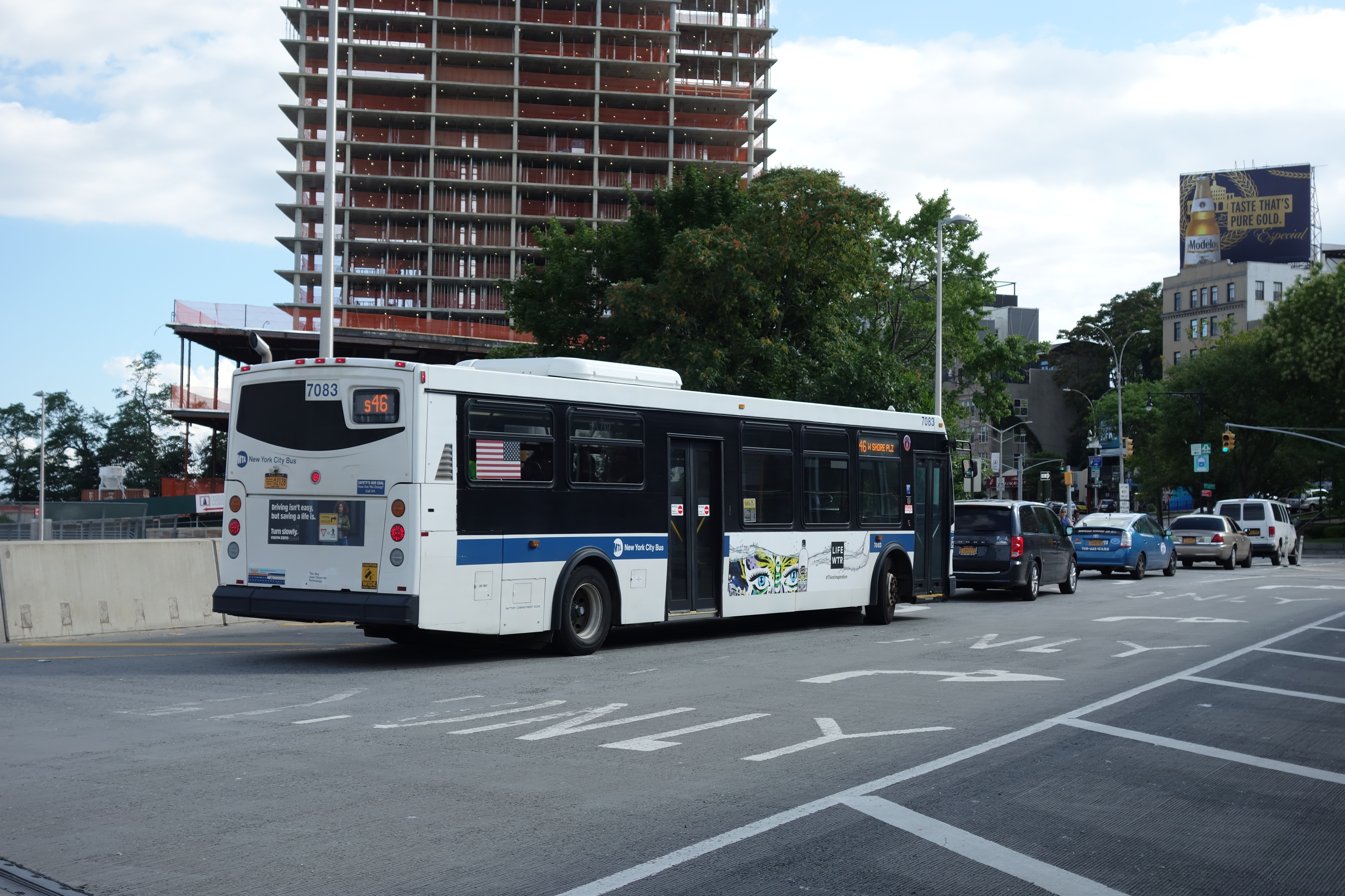 21 б автобус. Bus 21.