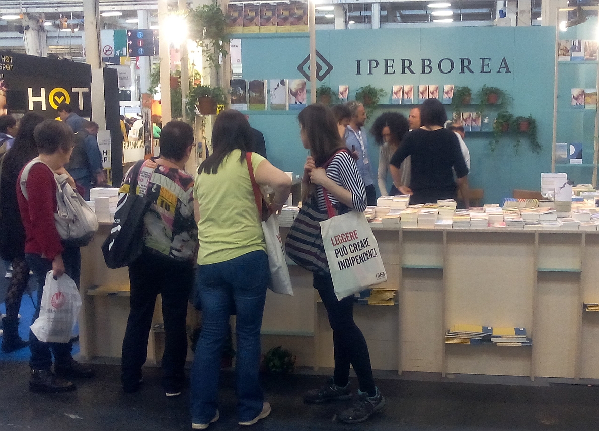 File:Stand edizioni iperborea salone del libro 2016.jpg - Wikimedia Commons