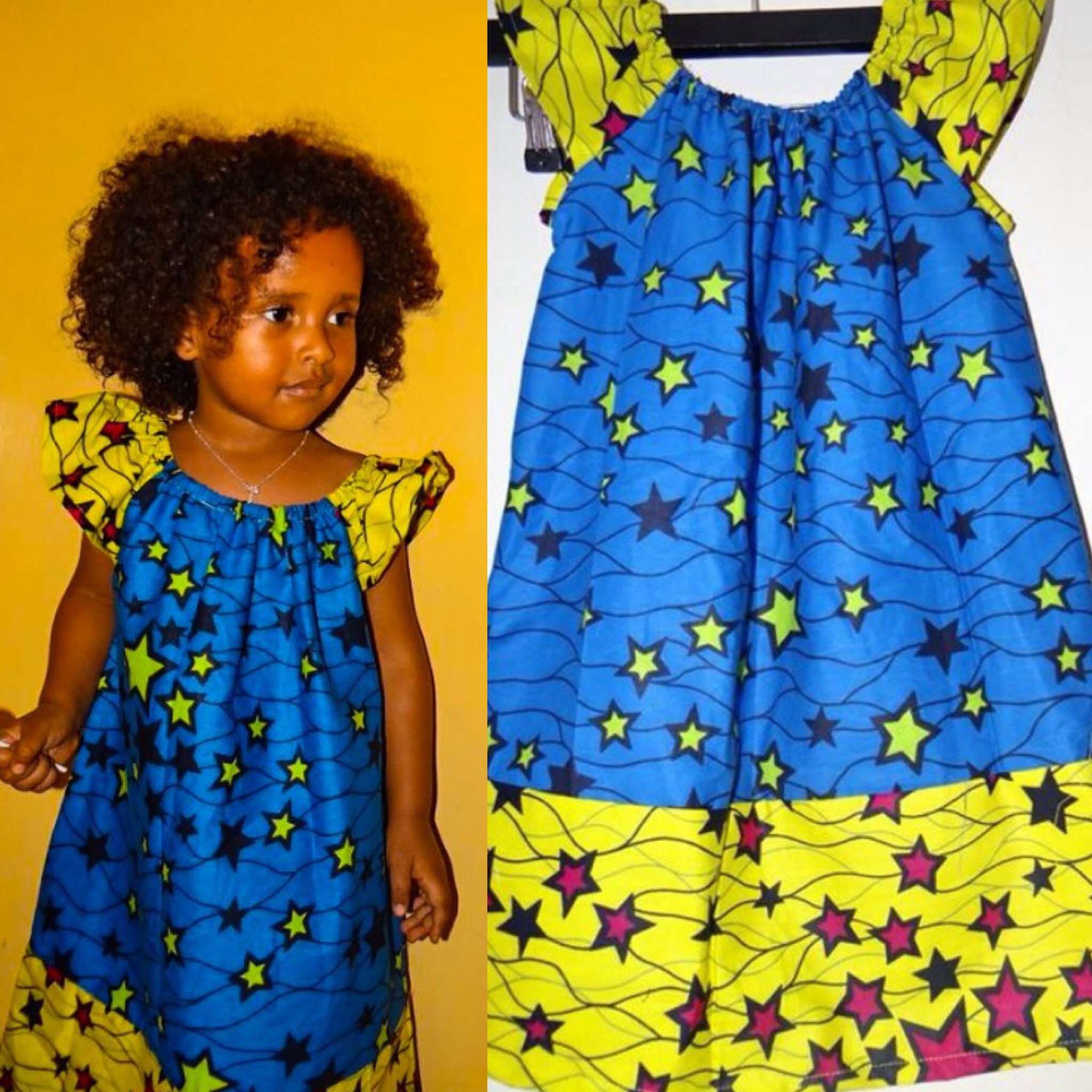 kitenge dress for baby girl