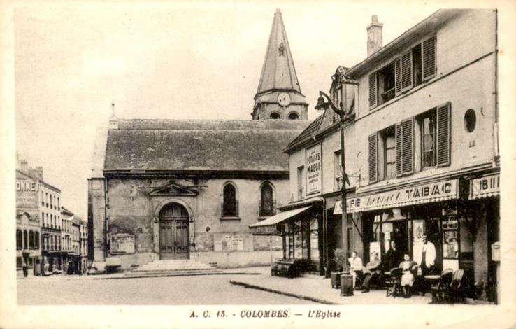 File:Ancienne église Saint-Pierre Saint-Paul de Colombes vue depuis la route de Paris.jpg